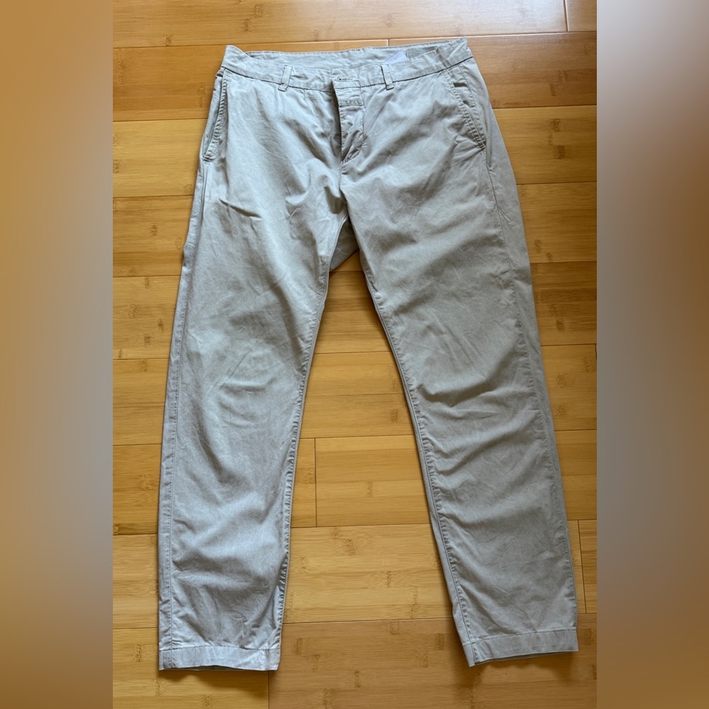 Closed Light Gray Chinos - made in Italy